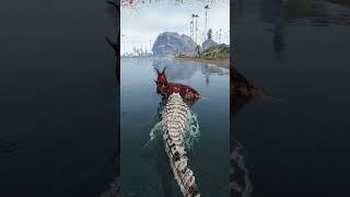 Never underestimate a deino -The Isle EVRIMA Deinosuchus #theisle #deino   #theislegameplay #gaming