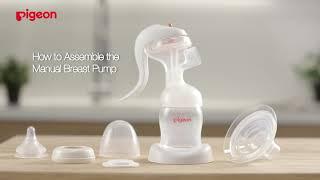 How To Assemble & Disassemble PIGEON Manual Breast Pump