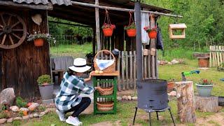 The Art of Simple Living in the Country: Cooking, Herbal Tea and Kitchen Renovation