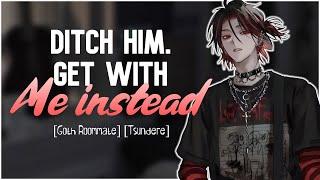 [Wholesome] Goth Roommate Hates Your Boyfriend [Boyfriend ASMR] [Roleplay] [Angsty] [Tsundere]