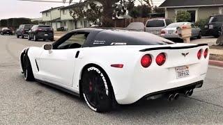 I love CORVETTE C6 - Revs Drift Burnout Leaving HD | CrazyDriving Fans