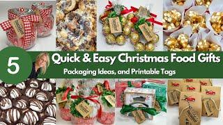 "NEW" Quick & Easy Christmas Food Gifts That Everyone Will Love