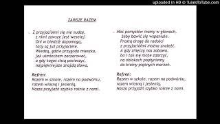 Piosenka "Zawsze razem"