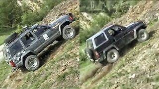 Jeep Cherokee vs Daihatsu Feroza