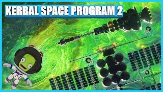 Ранний геймплей Kerbal Space Program 2