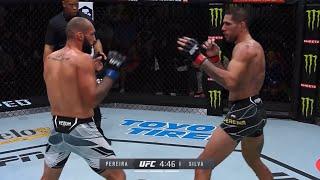 Alex Pereira and Bruno Silva going to war (Pereira vs Silva)