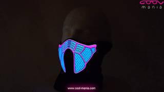 Rave face masks sound sensitive - Cyberdog (www.cool-mania.com)