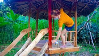 Time Lapse: 250 Days Building Farm Life & Log Cabin | Off Grid Living Journey from Scratch
