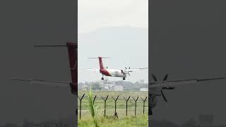 Shree Airlines lands after initial missed approach  #tribhuvaninternationalairport