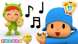  DIEZ EN LA CAMA ️ ¡Hora de la canción!   | Pocoyo  Español | Canta con los Niños