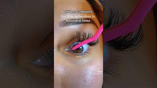 DIY lash extensions tutorial #diylashextensions