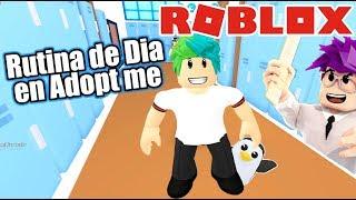 Mi Rutina de Mañana en Adopt me | La Escuela de Roblox | Juegos Roblox Karim Juega