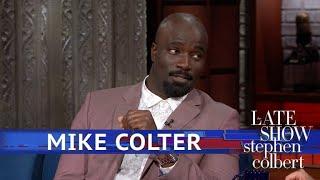 Mike Colter And Stephen Reenact The First Edition 'Luke Cage'