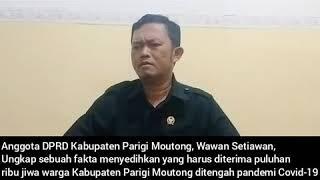 Wawan Setiawan, Anleg DPRD Parigi Moutong, Ungkap Puluhan Ribu BPJS Dinonaktifkan