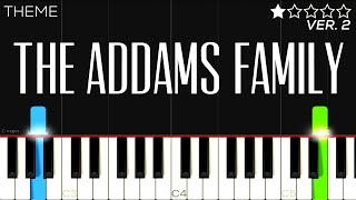 The Addams Family Theme | EASY Piano Tutorial