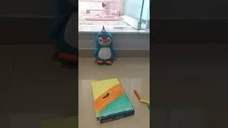 kukki & niya shorts// drawing with soft pester colours #youtube #short