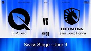 FLYQUEST vs LIQUID, le CLASH FRATRICIDE | WORLDS 2024