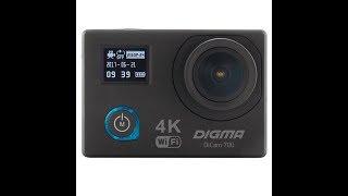 Честный обзор видеокамеры экшн Digma DiCam 700