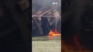 Крушение поезда в Западной Вирджинии