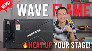 NEW! MOKA SFX DMX Moving Head Flame Machine | Wave Flamer Full Review