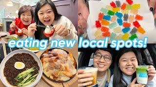 a weekend trying new local spots , viral gummy bears + EXCITING ANNOUNCEMENTS!! 