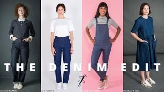 The Denim Edit - 21 essential sewing patterns