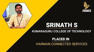 Cranes Varsity Learner Success Story I Srinath's Success Story