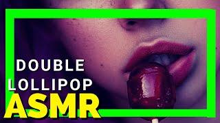 ASMR Whisper, Two Lollipop  Slurping  Sucking