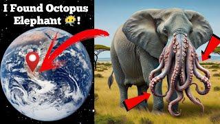 I Found Octopus Elephant  on google maps and google earth  #maps #earth #hrgoogleearth