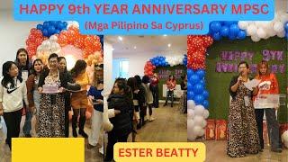 MPSC -Mga Pilipino Sa Cyprus celebrates their 9th Year Anniversary at Centrum Hotel ‖ Ester Beatty