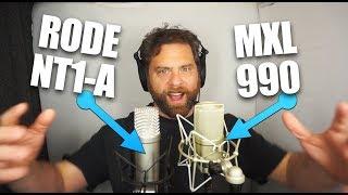 MXL990 vs Rode NT1 a