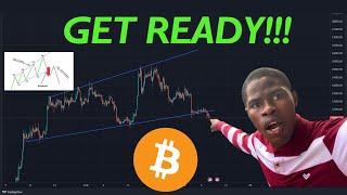 BITCOIN TRADE!!.. GET READY!!! (Ascending Wedge Pattern Breakdown)