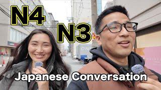 【N5-N3】Japanese listening practice / Easy Japanese immersion Vlog