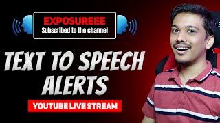 Subscriber / Superchat Alerts Text to Speech On Live Stream [Mobile & PC]