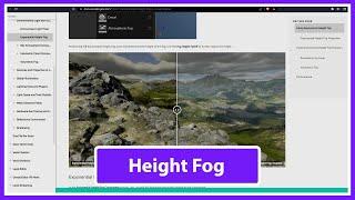 Exponential Height Fog in Unreal Engine 5 (Part 37)