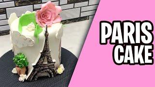 La Vie En Rose Cake - Easy Cake Decoration by #tazela #shortvideos