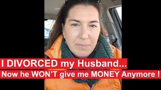 Woman DIVORCES her Husband then IMMEDIATELY REGRETS IT when she CAN'T rely on his MONEY anymore !