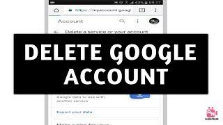 How to Delete Google Account Permanently (Android)