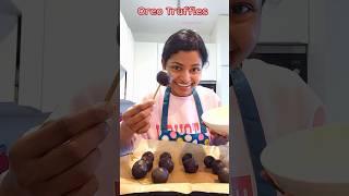 How to make Oreo Truffles #oreo #oreotruffles #oreoballs #shorts #shortvideo #dessert #shortsfeed