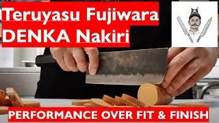 THE BEST performing knife in my collection? Teruyasu Fujiwara Denka Nakiri