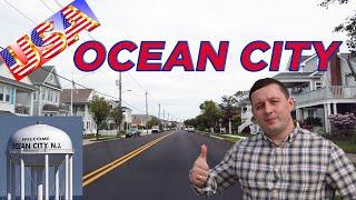 Ocean City.Boardwalk.Штат Нью Джерси. Путешествие по США. (Потрясающий курортный городок Америки).