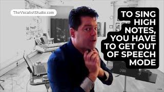 How to Sing High Notes | Robert Lunte | The Vocalist Studio | Vocal Definition