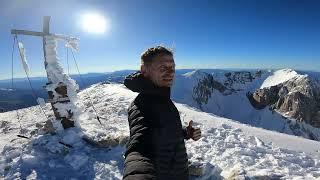 Via alpinistica del canalino Sud del monte Vettore, ritorno dal canale fino al parcheggio Mezzi