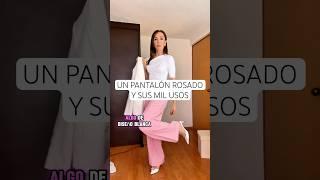 PINK PANTS AND THEIR THOUSAND USES #fashion #fashionoutfits #outfitideas #brightcolors #outfit #o...