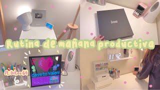 Rutina de mañana productiva/unboxing Pixoo 64/ ft. Michelle Decont