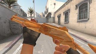 Моё ДЕРЕВЯННОЕ ружьё, но в CS:GO | CS:GO - Интересное