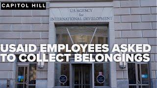 USAID staff asked to collect belongings from DC office as White House defends mass firings