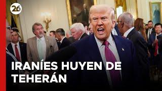  NOW - DECISIVE HOURS | Iranians flee Tehran and Trump returns to the White House urgently