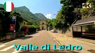 Driving through picturesque Valle di Ledro in Italian Alps | summer 2024 | 4K