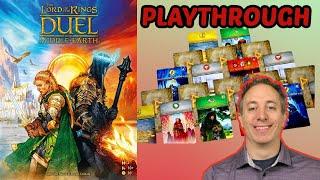 Lord of the Rings Duel for Middle Earth Playthrough (streamlined - edited)